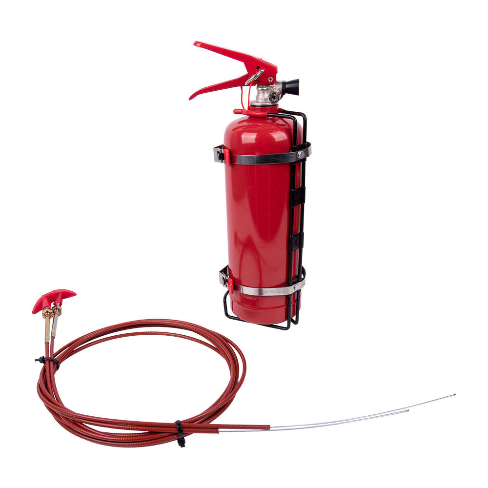 Racing Car Fire Extinguisher Empty