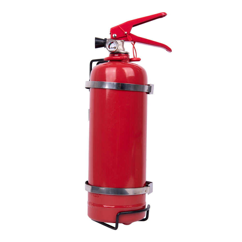 Empty Racing Car Fire Extinguisher