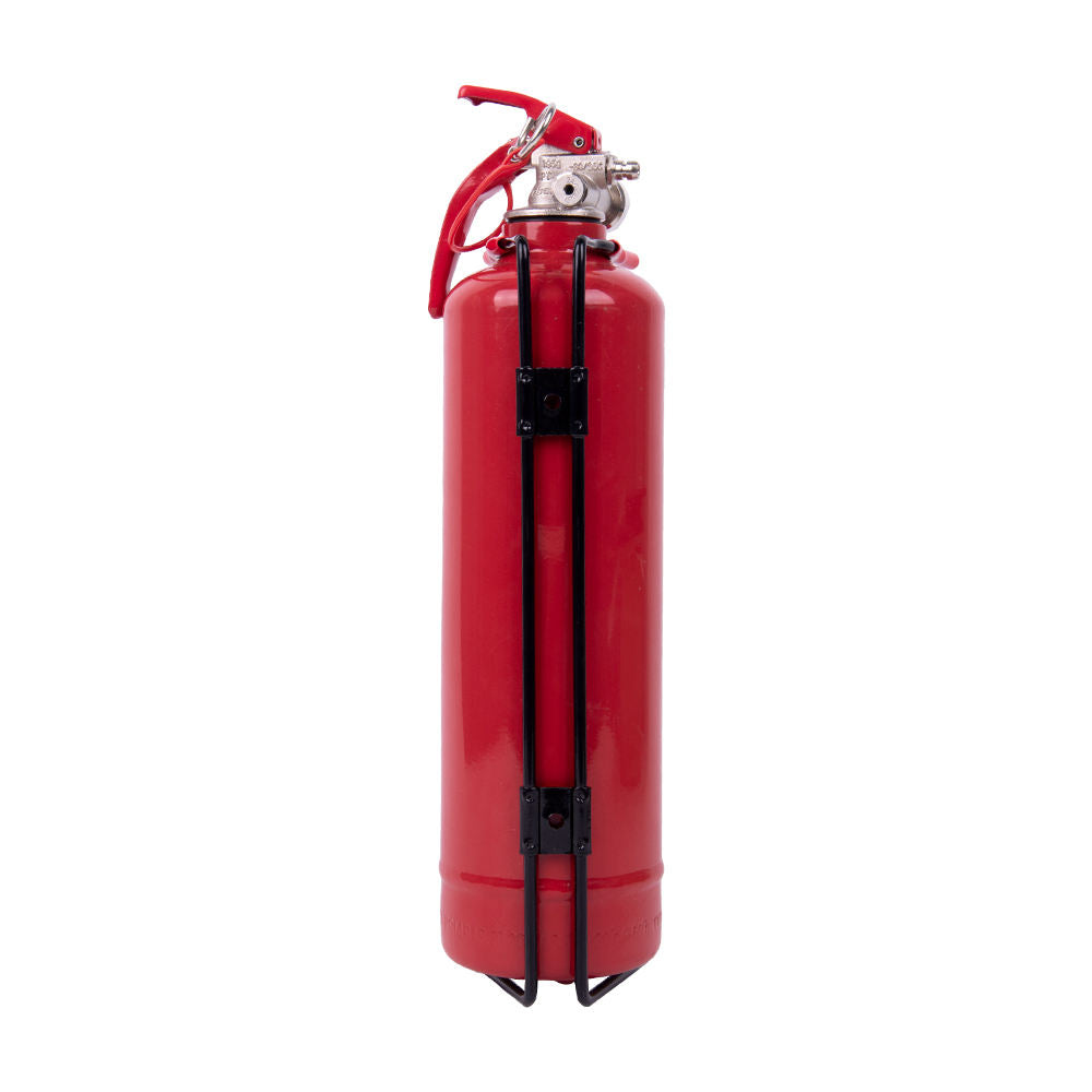 Empty Racing Car Fire Extinguisher
