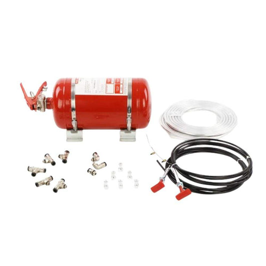 Empty Fire Suppression System for Racing Car