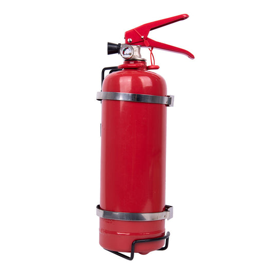 Empty Racing Car Fire Extinguisher