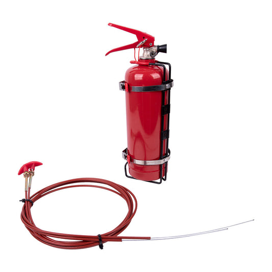Empty Fire Extinguisher for Car